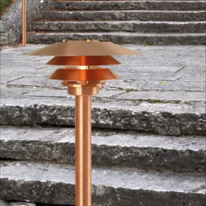 Lampa ogrodowa Nordlux Venø Miedziana