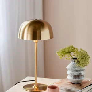 Lampa stołowa Nordlux Cera Mosiądz