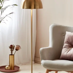 Lampa podłogowa Nordlux Cera Mosiądz