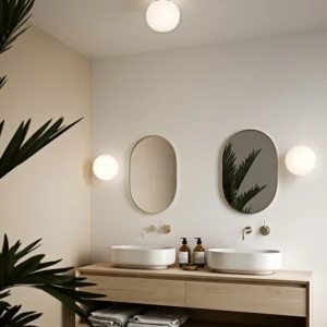 Lampa sufitowa Nordlux Alton Opal Biały