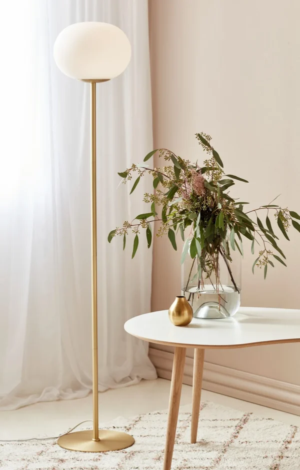Lampa podłogowa Nordlux Alton Biały Opal