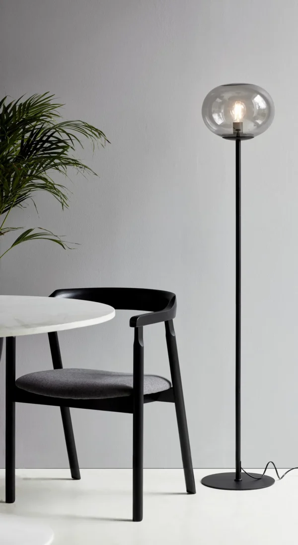 Lampa podłogowa Nordlux Alton Czarny