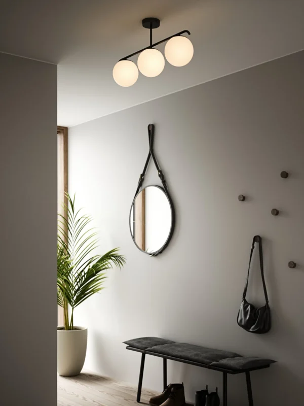 Lampa sufitowa Nordlux Grant 3-Spot Czarny