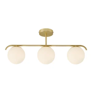 Lampa sufitowa Nordlux Grant 3-Spot Mosiądz