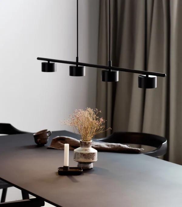 Lampa wisząca Clyde Czarny
