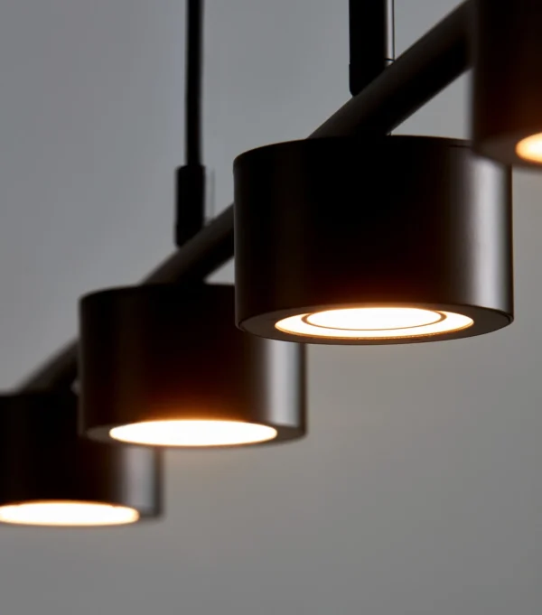 Lampa wisząca Clyde Czarny