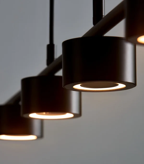 Lampa wisząca Clyde Czarny
