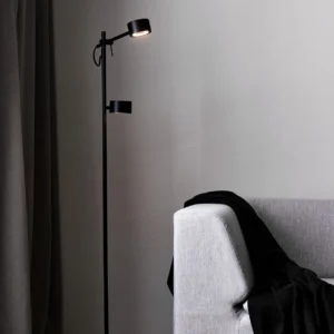 Lampa podłogowa Nordlux Clyde Czarny