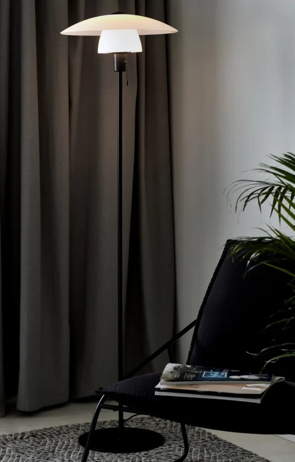 Lampa podłogowa Nordlux Verona Biały Opal