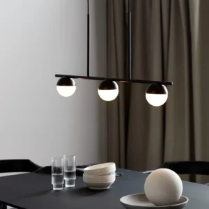 Lampa wisząca Nordlux Contina 3-Pendant Czarny