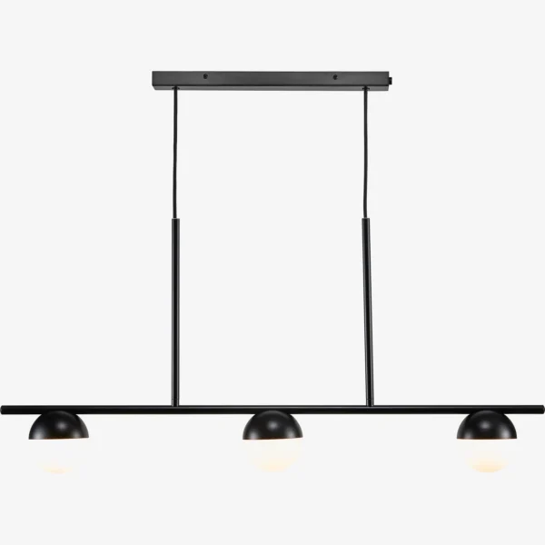 Lampa wisząca Nordlux Contina 3-Pendant Czarny