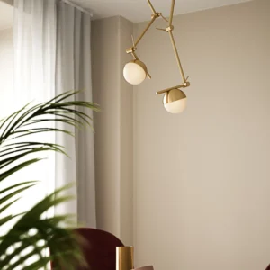 Klinkiet Nordlux Contina Mosiądz