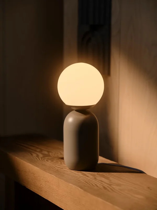 Lampa stołowa Nordlux Notti Brązowy