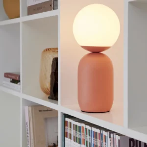 Lampa stołowa Nordlux Notti Terakotowy