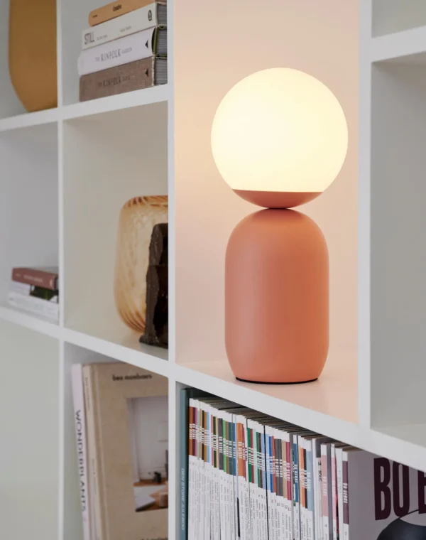 Lampa stołowa Nordlux Notti Terakotowy