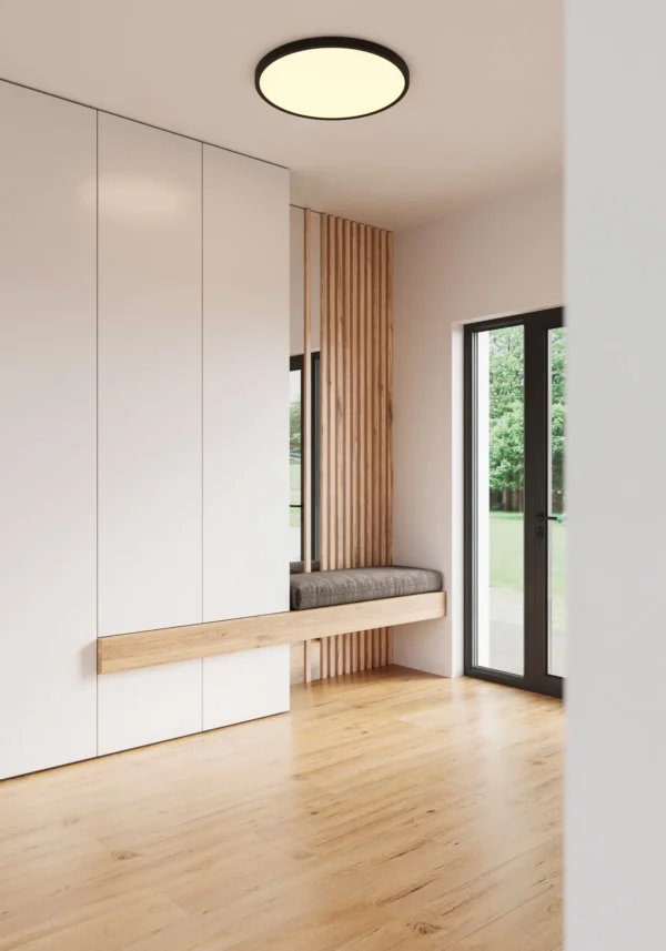 Plafon Oja Smart 60 Czarny