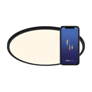 Plafon Oja Smart 60 Czarny