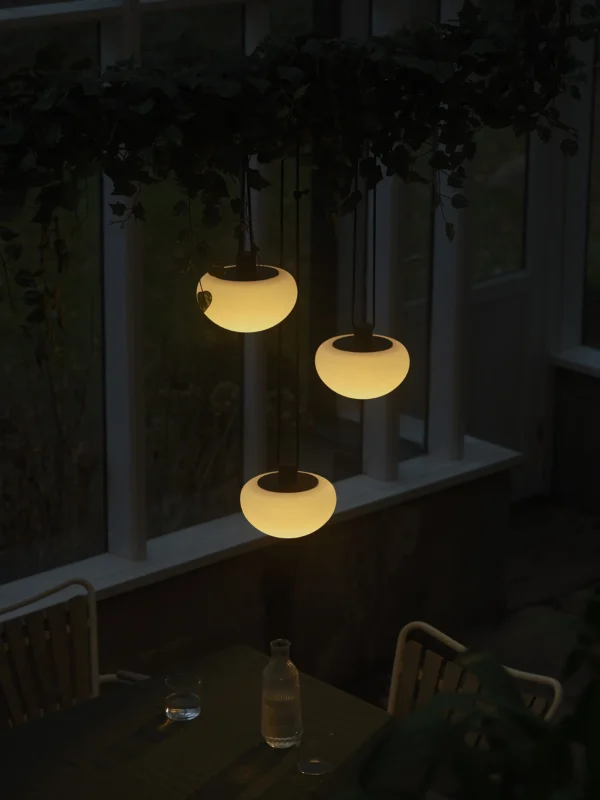 Lampa wisząca Nordlux Sponge Czarno-biały