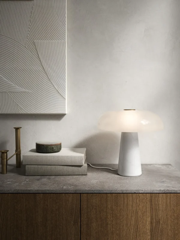 Lampa stołowa Nordlux Glossy Biały