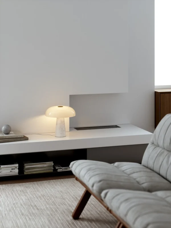 Lampa stołowa Nordlux Glossy Biały