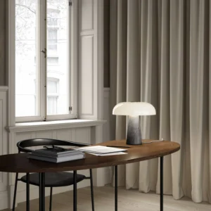 Lampa stołowa Nordlux Glossy Szary