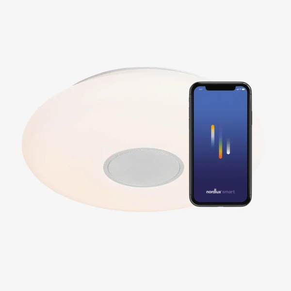 Plafon Nordlux Djay 40 Smart RGBBT Biały