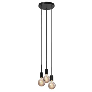 Lampa wisząca Nordlux Paco 3 Czarny
