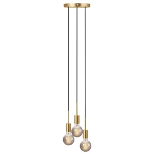 Lampa wisząca Nordlux Paco 3- Pendant Mosiądz