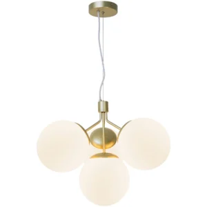 Lampa wisząca Nordlux Ivona 4 Mosiądz