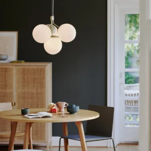 Lampa wisząca Nordlux Ivona 4 Mosiądz