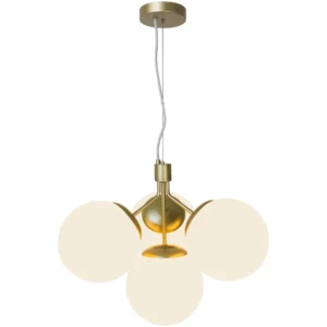 Lampa wisząca Nordlux Ivona 4 Mosiądz