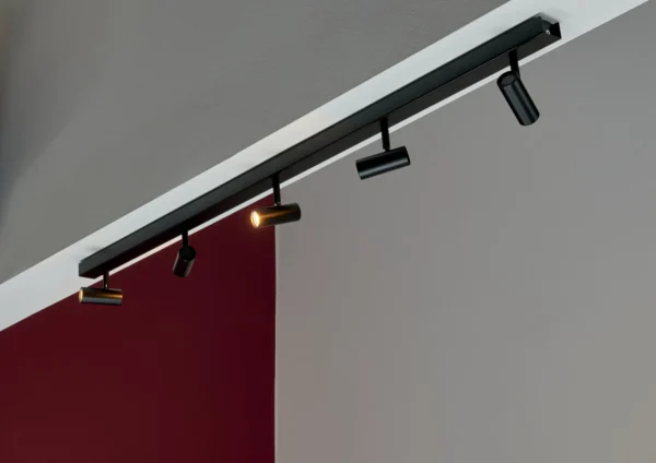 Lampa punktowa Nordlux Omari 5-Rail Czarny