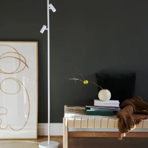 Lampa podłogowa Nordlux Omari Biały
