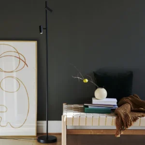 Lampa podłogowa Nordlux Omari Czarny