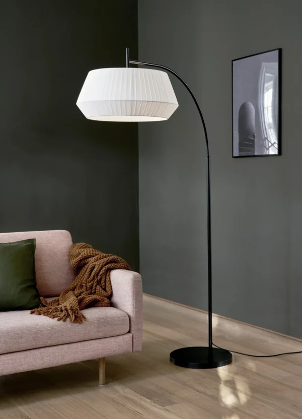 Lampa podłogowa Nordlux Dicte Biały
