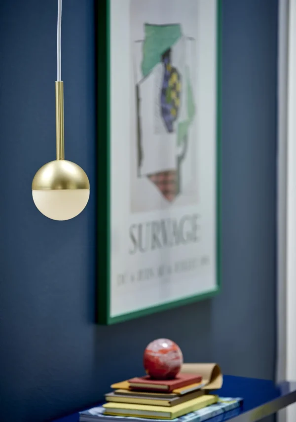 Lampa wisząca Nordlux Contina Mosiądz