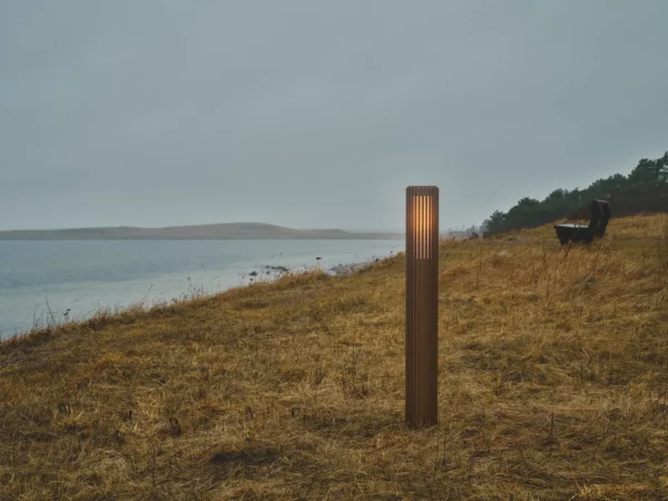 Lampa ogrodowa Nordlux Aludra Metaliczny brązowy