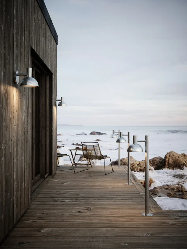 Lampa ogrodowa Nordlux Arki Ocynk