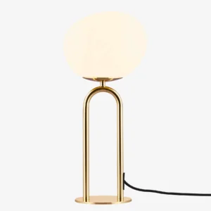 Lampa stołowa Nordlux Shapes Mosiądz