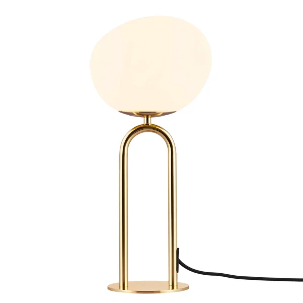 Lampa stołowa Nordlux Shapes Mosiądz