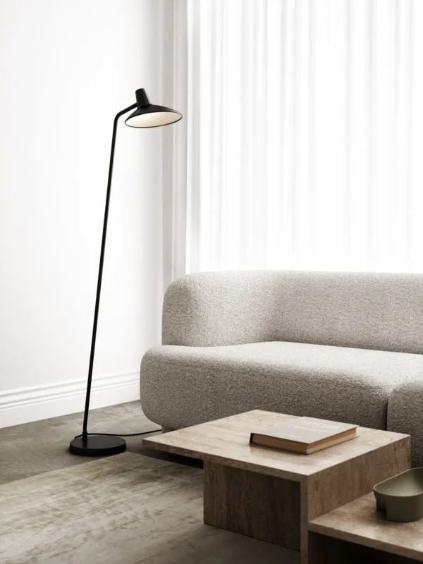 Lampa podłogowa Nordlux Darci Czarny