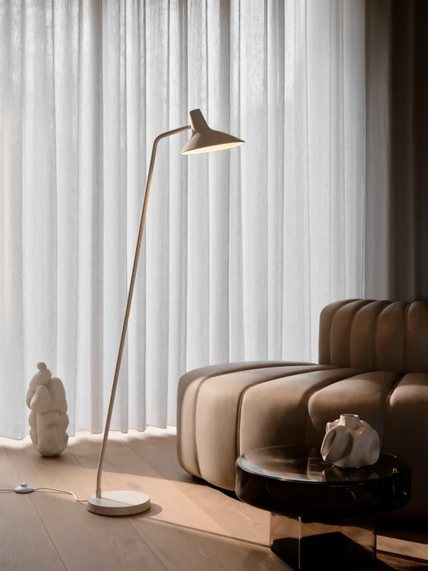 Lampa podłogowa Nordlux Darci Piaskowy