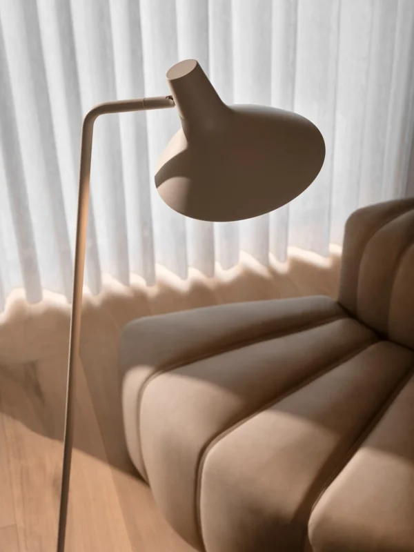 Lampa podłogowa Nordlux Darci Piaskowy