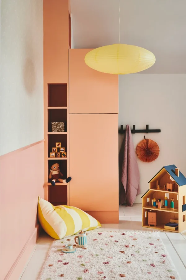 Lampa wisząca Villo 60 Żółty