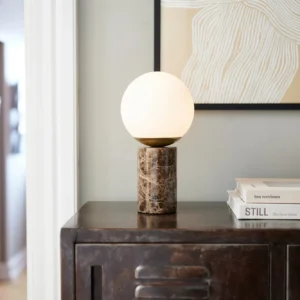 Lampa stołowa Nordlux Lilly Brązowy Marmur