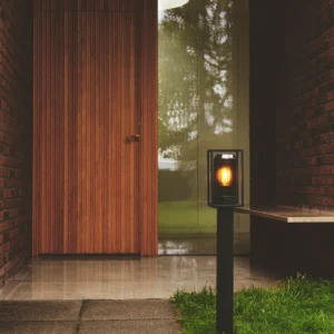 Lampa ogrodowa Nordlux Griffin Smoked