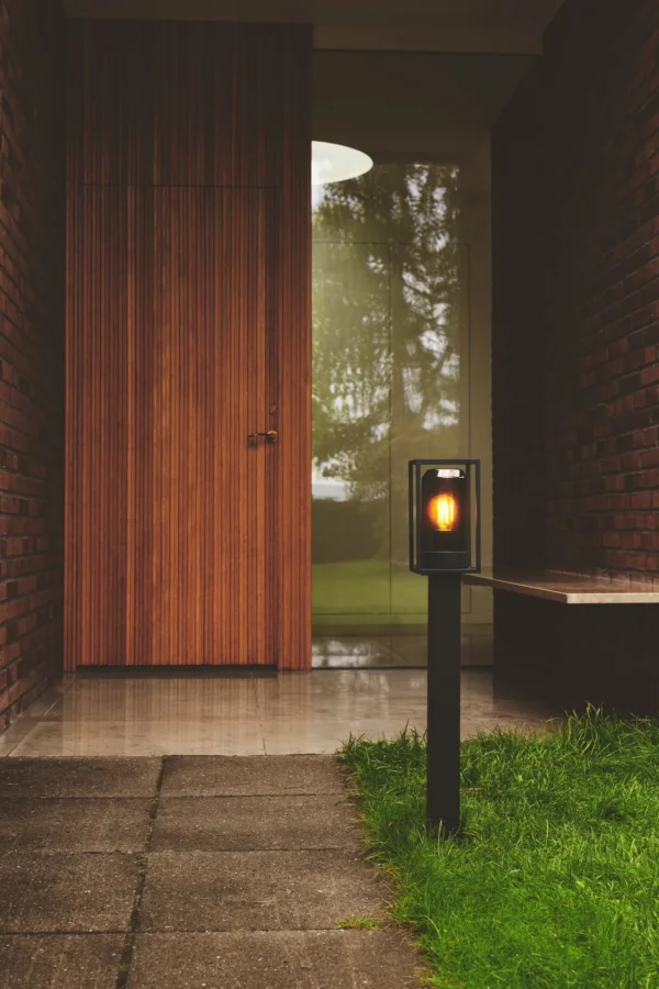 Lampa ogrodowa Nordlux Griffin Smoked