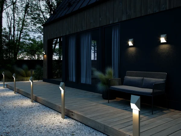 Lampa ogrodowa Nordlux Pontio 15 Piaskowy
