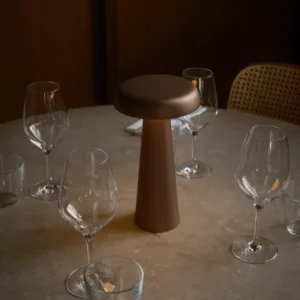 Lampa stołowa Nordlux Arcello Portable Mosiądz