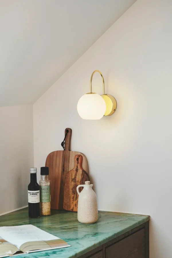 Kinkiet Nordlux Franca Wall light Mosiądz